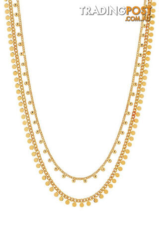 Dansk Copenhagen Indian Summer Gold Necklace 9C6509