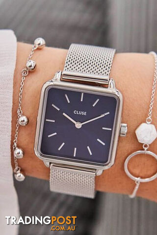 Cluse La Tetragone Mesh Silver/Marine Blue CL60011 - 8719743371248 - photo 4 of 6