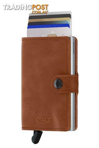 Secrid Miniwallet Vintage Cognac-Silver Wallet SC8053 - photo 2 of 2