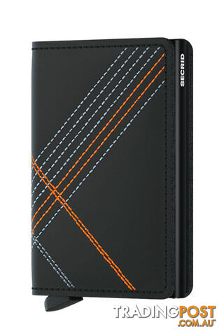 Secrid Slimwallet Stitch Linea Orange Wallet SC8008