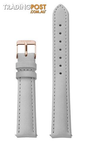 Cluse 16mm Watch Strap Grey/Rose Gold CS1408101027 - 8719743374546