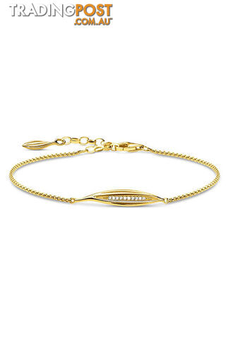 Thomas Sabo Bracelet Leaf Gold TA1935Y - 4051245474091