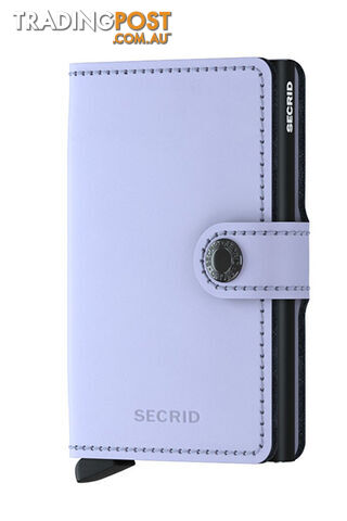 Secrid Miniwallet Matte Lilac-Black Wallet SC6189