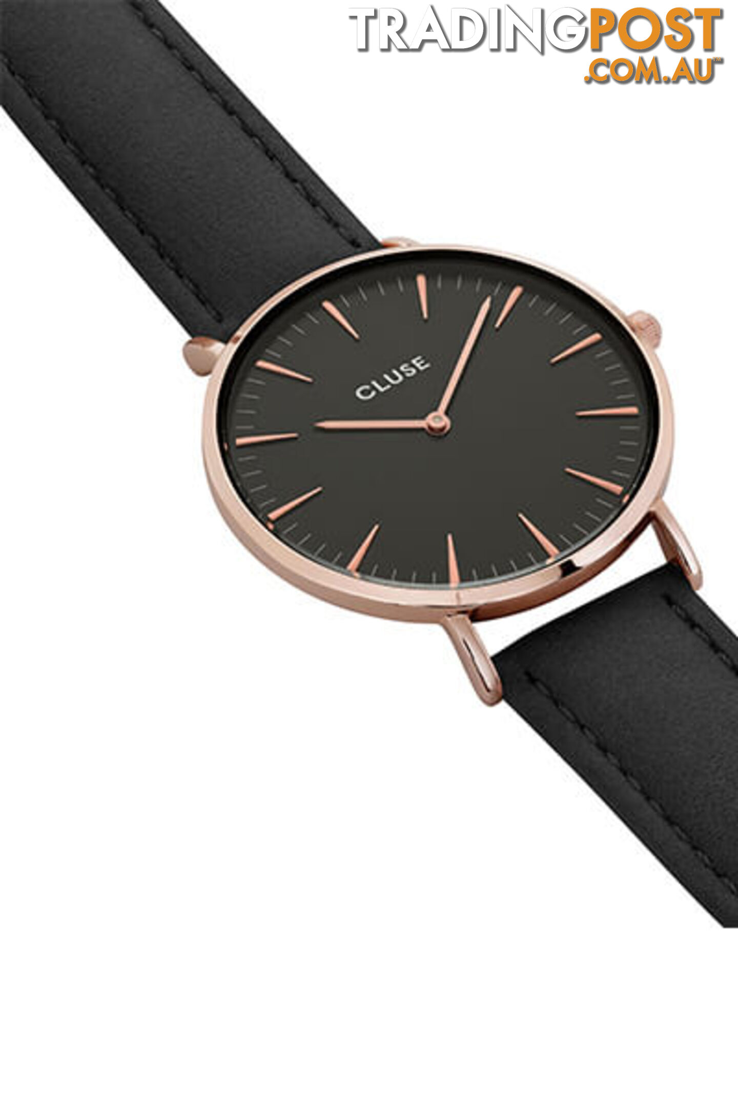 Cluse La Boheme Rose Gold Black/Black Watch CL18001 - 8718924590195