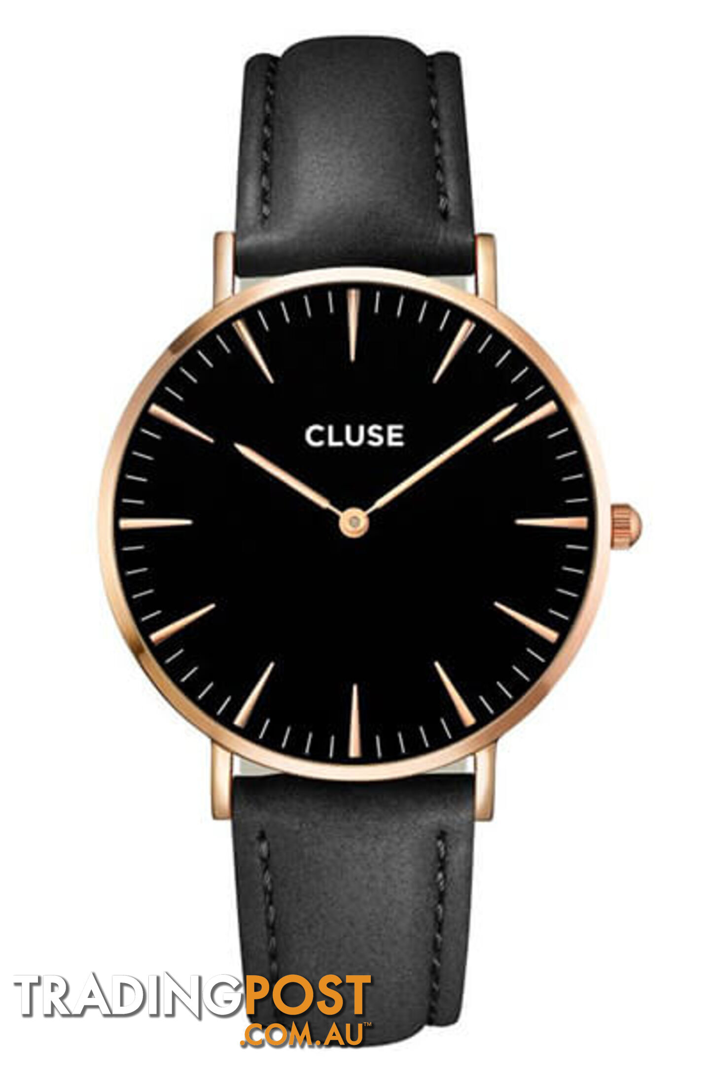 Cluse La Boheme Rose Gold Black/Black Watch CL18001 - 8718924590195