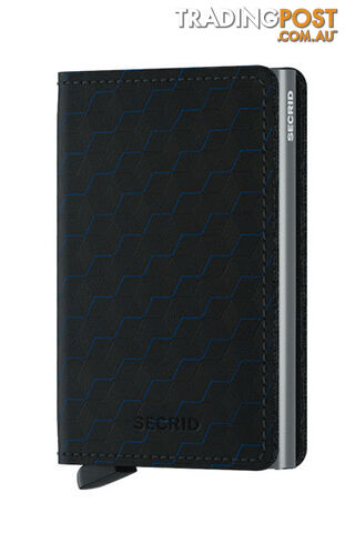 Secrid Slimwallet Optical Black-Titanium Wallet SC8275