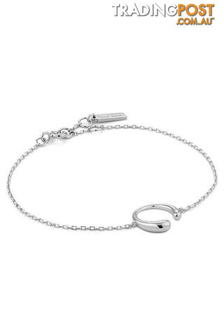 Ania Haie Luxe Curve Bracelet  B024-01H - 5052469002885