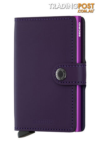 Secrid Miniwallet Matte Purple Wallet SC5298