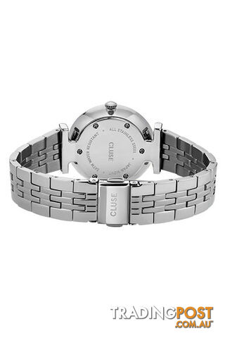 Cluse Triomphe Silver Salmon Pink Pearl/Silver Link Watch CW0101208013 - 8719743376083 - photo 4 of 4