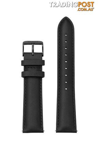 Cluse 20mm Leather Watch Strap Full Black CS1408101068 - 8719743375697