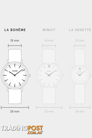 Cluse La Boheme Rose Gold White/Pink Watch CW0101201012 - 8719743373372 - photo 5 of 6