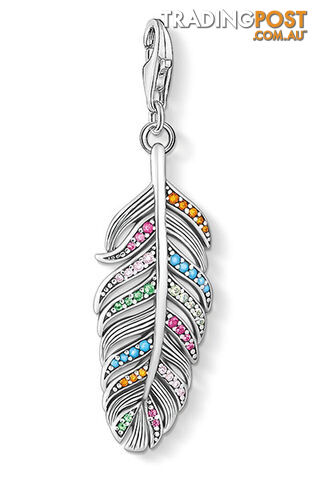 Thomas Sabo Charm Pendant Feather Silver CC1832 - 4051245477368