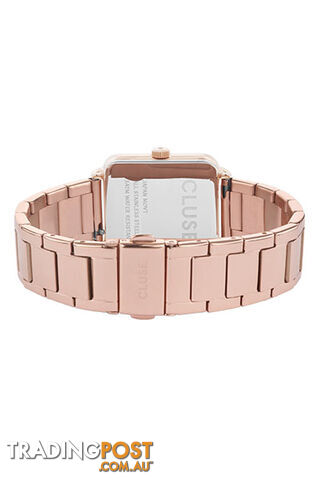 Cluse La Tetragone Three Link Rose Gold/White Pearl Watch CL60027S - 8719743372382 - photo 2 of 5