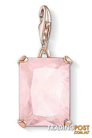 Thomas Sabo Charm Pendant Large Pink Stone CC1843 - 4051245477474