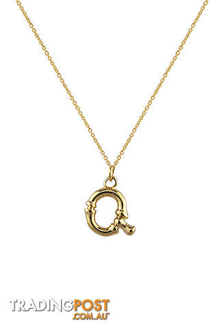 Zahar Letter Q Necklace ZN0010Q