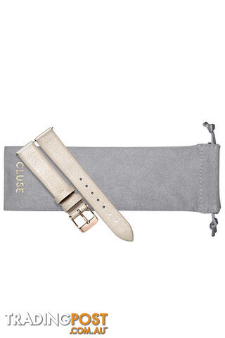 Cluse 16mm Watch Strap Warm White Metallic/Rose Gold CS1408101050 - 8719743375291 - photo 2 of 3
