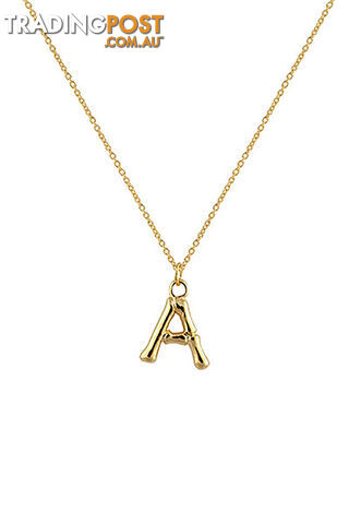 Zahar Letter A Necklace ZN0010A