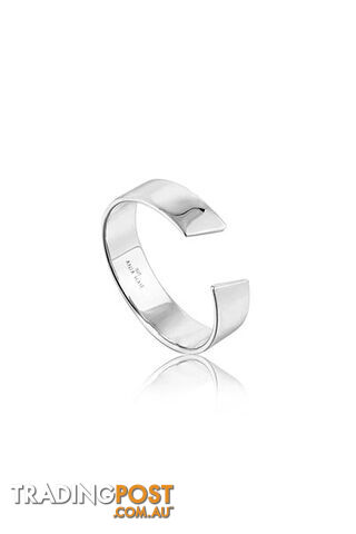 Ania Haie Geometry Wide Adjustable Ring R005-03H - 5052469201424