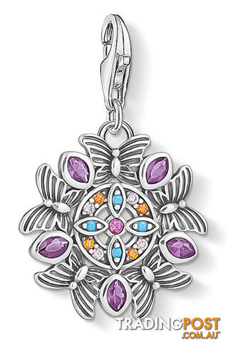 Thomas Sabo Charm Pendant Amulet Kaleidoscope Butterfly Silver CC1827 - 4051245477313