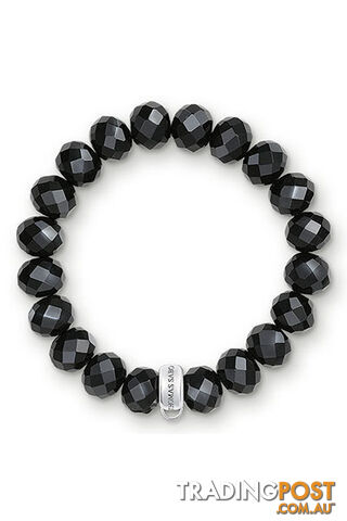 Thomas Sabo Black Obsidian Charm Bracelet CX0035 - 9120700893168