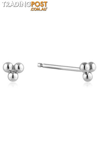 Ania Haie Modern Triple Ball Stud Earrings E002-01H - 5.05247E+12