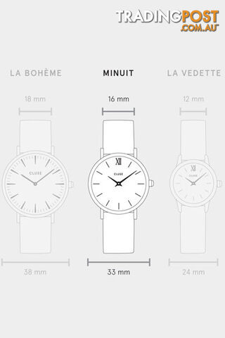Cluse Minuit Rose Gold Mesh/ Black Watch CW0101203003 - 8718924594568 - photo 4 of 5