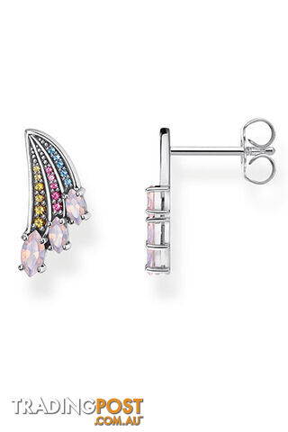 Thomas Sabo Ear Studs Bright Silver-coloured Hummingbird Wing TH2101 - 4051245474251