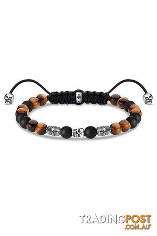 Thomas Sabo Bracelet Brown Skull TA1946 - 4051245476064