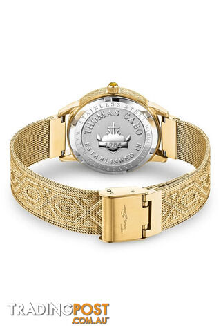Thomas Sabo Women's Watch Garden Spirit Tiger's Eye Gold TWA0364 - 4051245472844 - photo 3 of 4