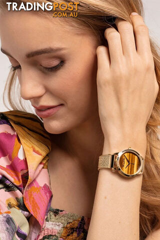 Thomas Sabo Women's Watch Garden Spirit Tiger's Eye Gold TWA0364 - 4051245472844 - photo 4 of 4