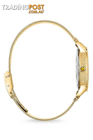 Thomas Sabo Women's Watch Garden Spirit Tiger's Eye Gold TWA0364 - 4051245472844 - photo 2 of 4