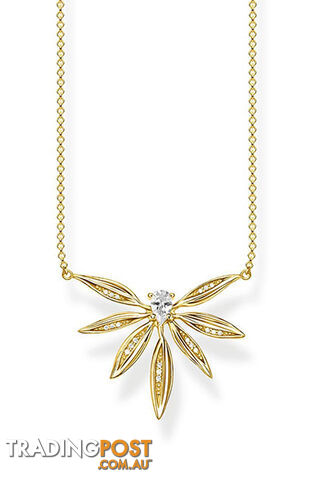 Thomas Sabo Necklace Leaves Gold TKE1949Y - 4051245475654