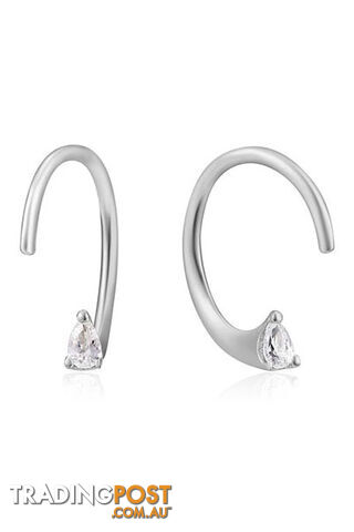 Ania Haie Twist Sparkle Earrings E023-05H - 5052469003233