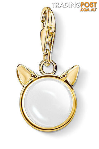 Thomas Sabo Charm Pendant Cat's Ears, Gold CC1841 - 4051245477450