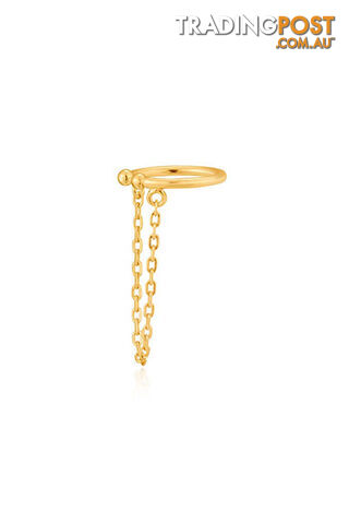 Ania Haie Drop Chain Ear Cuff E023-13G - 5052469003387