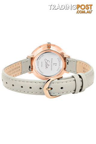 Pierre Lannier Eolia Rose Gold White/Stone Leather Watch 041K600