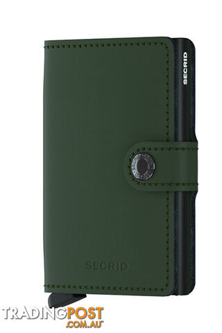 Secrid Miniwallet Matte Green-Black Wallet SC5847