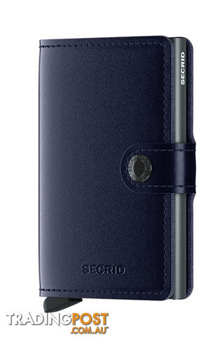 Secrid Miniwallet Metallic Blue Wallet SC7889