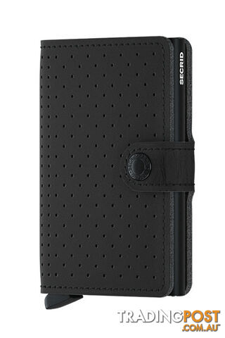 Secrid Miniwallet Perforated Black Wallet SC7025