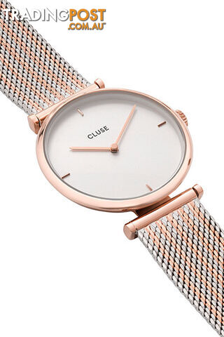 Cluse Triomphe Rose Gold Bicolor Mesh Watch CL61003 - 8718924599990 - photo 2 of 7