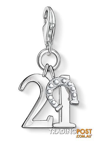 Thomas Sabo Charm Pendant Lucky Number 21 CC460 - 9120700948578