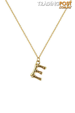 Zahar Letter E Necklace ZN0010E