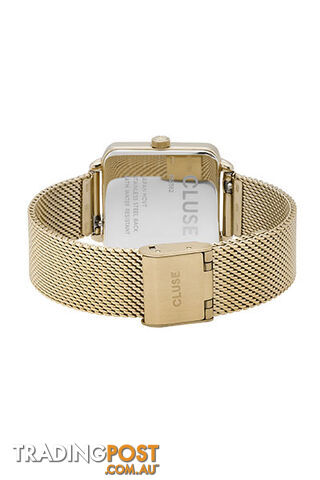 Cluse La Tetragone Gold Mesh Watch CL60002 - 8718924599921 - photo 3 of 6