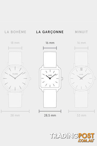 Cluse La Tetragone Gold Mesh Watch CL60002 - 8718924599921 - photo 5 of 6