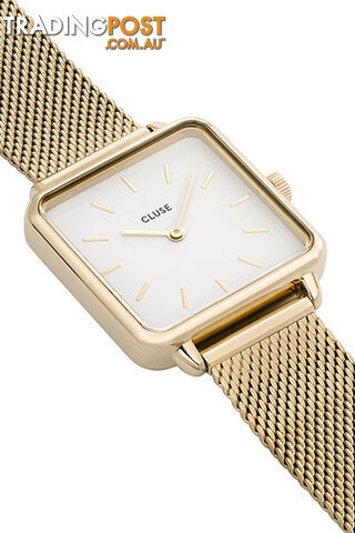 Cluse La Tetragone Gold Mesh Watch CL60002 - 8718924599921 - photo 2 of 6