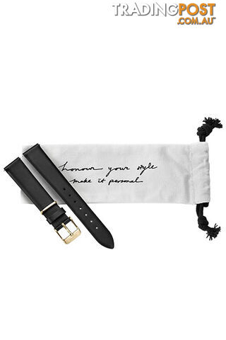 Cluse 16mm Watch Strap Black/Gold Loop CS1408101044 - 8719743374713 - photo 2 of 3