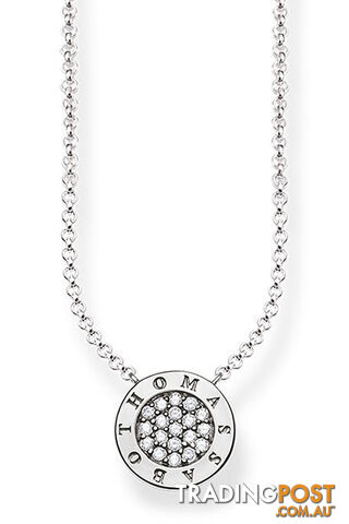 Thomas Sabo Necklace Classic PavÃ© TKE1493CZ - 4051245226522