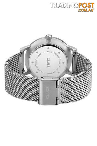 Cluse Mens Aravis Silver Dark Grey/Silver Mesh Watch CW0101501003 - 8719743374829 - photo 3 of 3