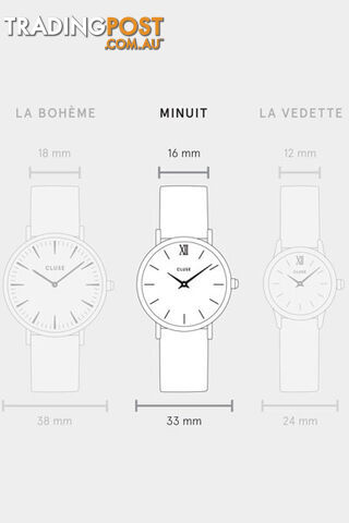 Cluse Minuit Mesh Full Black Watch CL30011 - 8718924593486 - photo 3 of 5