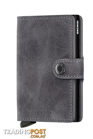 Secrid Miniwallet Vintage Grey-Black Wallet SC5939